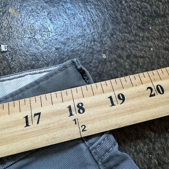 Eddie Bauer Legend Wash Grey Pants Mens Size 37x30 Used Straight Fit - Picture 10 of 13